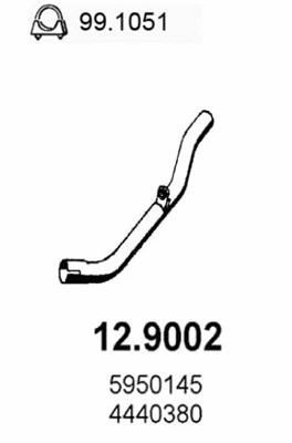 Exhaust Pipe (12.9002)