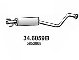 Centre Muffler (34.6059B)