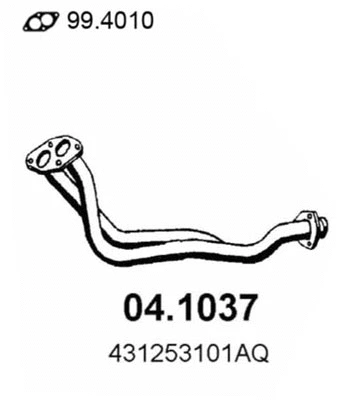 Exhaust Pipe (04.1037)