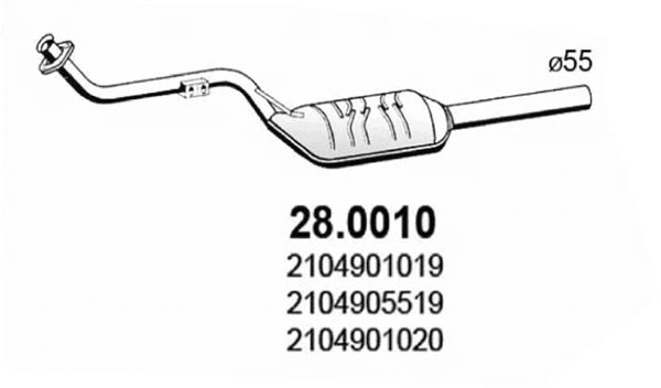 Catalytic Converter (28.0010)