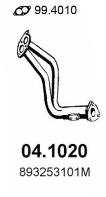 Exhaust Pipe (04.1020)