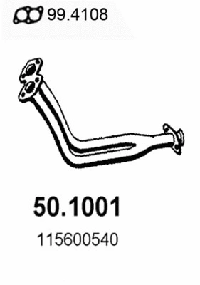 Exhaust Pipe (50.1001)