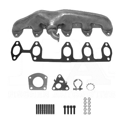 Manifold, exhaust system (91.1023)