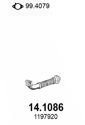 Exhaust Pipe (14.1086)
