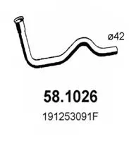 Exhaust Pipe (58.1026)