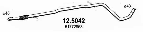 Exhaust Pipe (12.5042)