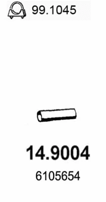 Exhaust Pipe (14.9004)