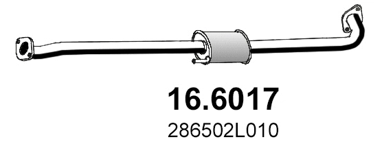 Centre Muffler (16.6017)
