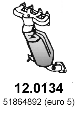 Catalytic Converter (12.0134)