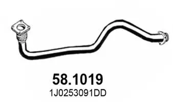 Exhaust Pipe (58.1019)