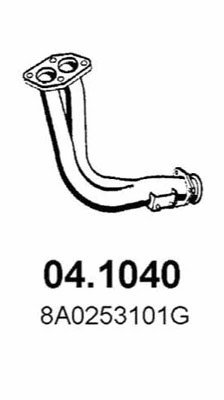 Exhaust Pipe (04.1040)