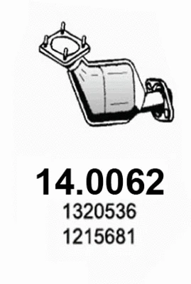 Catalytic Converter (14.0062)