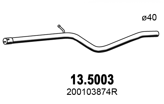 Exhaust Pipe (13.5003)