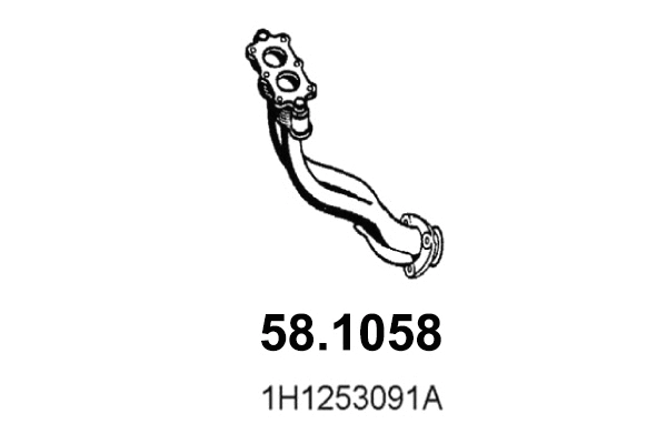 Exhaust Pipe (58.1058)