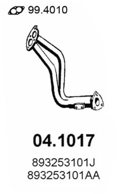 Exhaust Pipe (04.1017)
