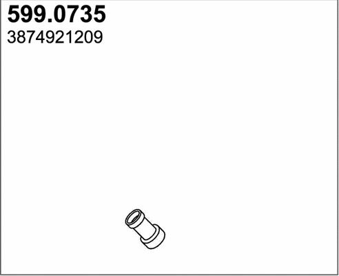 Mounting Kit, muffler (599.0735)