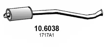 Centre Muffler (10.6038)
