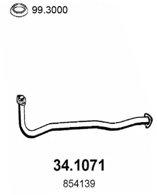 Exhaust Pipe (34.1071)