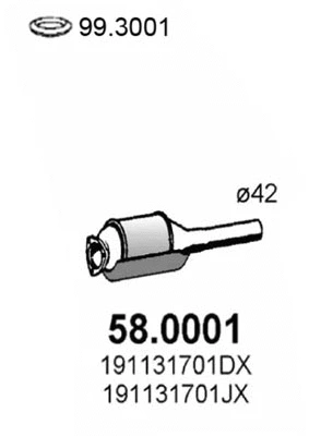 Catalytic Converter (58.0001)