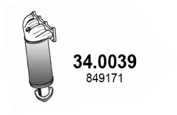 Catalytic Converter (34.0039)