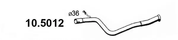 Exhaust Pipe (10.5012)