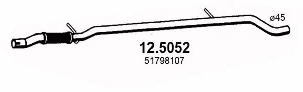 Exhaust Pipe (12.5052)