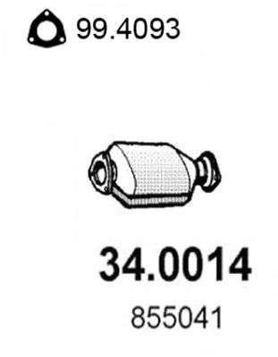 Catalytic Converter (34.0014)