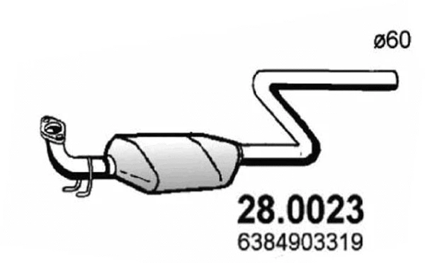 Catalytic Converter (28.0023)