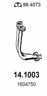 Exhaust Pipe (14.1003)