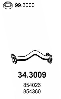 Exhaust Pipe (34.3009)
