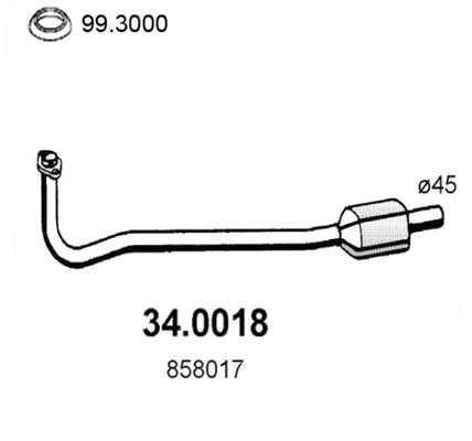 Catalytic Converter (34.0018)