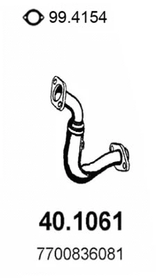 Exhaust Pipe (40.1061)