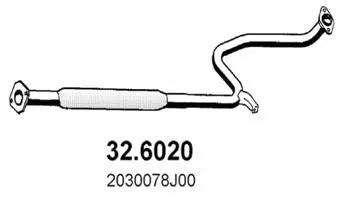 Centre Muffler (32.6020)