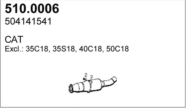 Catalytic Converter (510.0006)