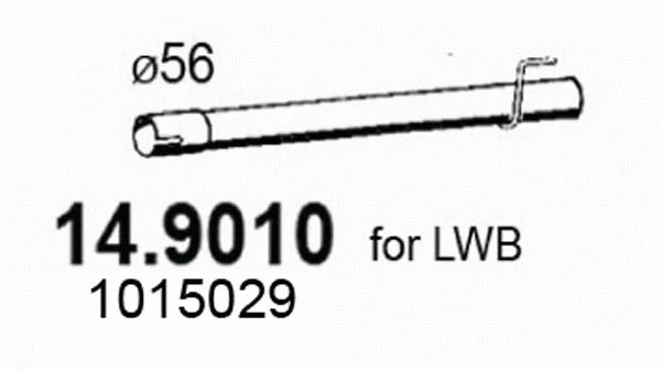 Exhaust Pipe (14.9010)