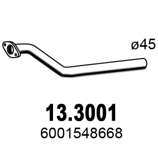 Exhaust Pipe (13.3001)