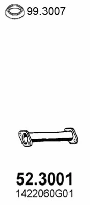 Exhaust Pipe (52.3001)