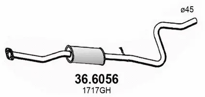Centre Muffler (36.6056)