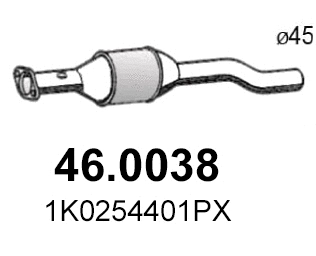 Catalytic Converter (46.0038)