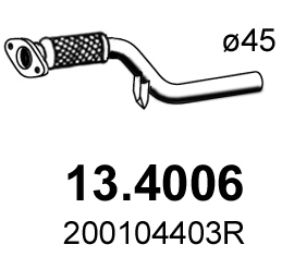 Exhaust Pipe (13.4006)