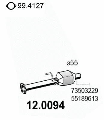 Catalytic Converter (12.0094)