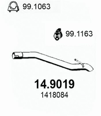 Exhaust Pipe (14.9019)