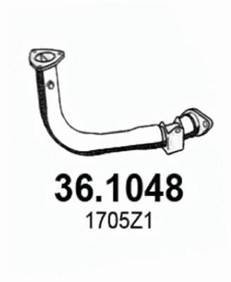 Exhaust Pipe (36.1048)
