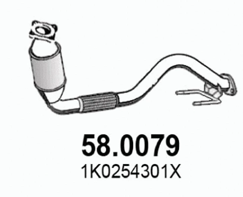 Catalytic Converter (58.0079)