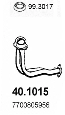 Exhaust Pipe (40.1015)