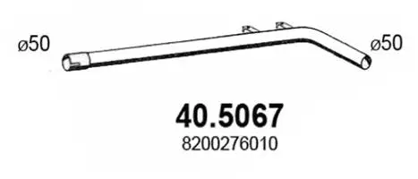Exhaust Pipe (40.5067)