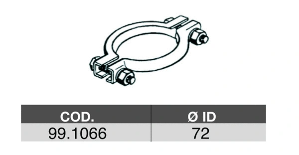 Pipe Connector, exhaust system (99.1066)