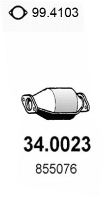 Catalytic Converter (34.0023)