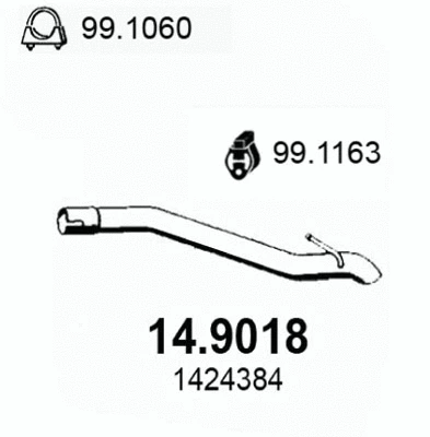 Exhaust Pipe (14.9018)