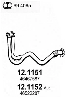 Exhaust Pipe (12.1152)